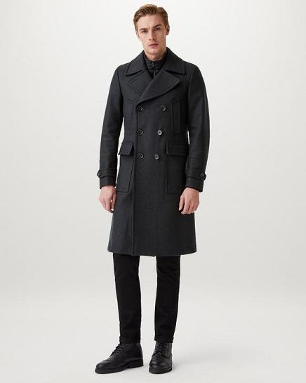 Manteau Belstaff Homme Milford Noir France OU6892341